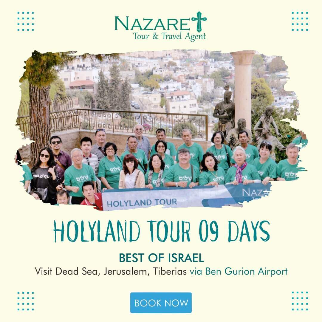 tour ke israel 9 hari